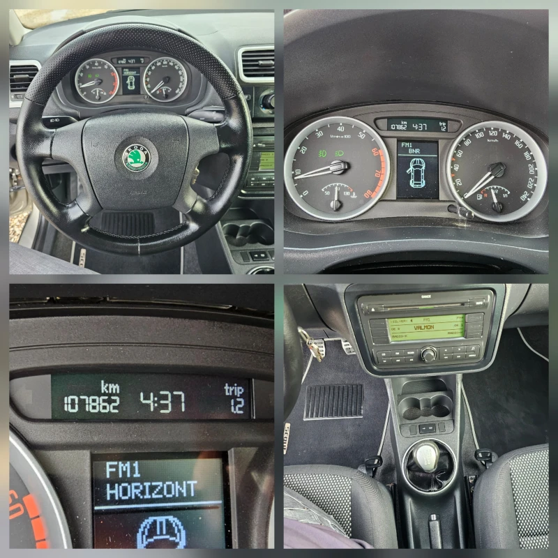 Skoda Roomster 1.4-90kc.///SCOUT///.GT-Sport 107000 км, снимка 15 - Автомобили и джипове - 53541447