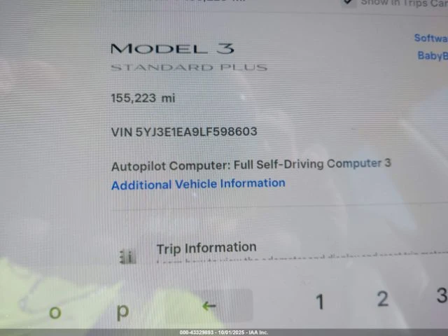 Tesla Model 3 STANDARD RANGE PLUS REAR-WHEEL DRIVE - изображение 7