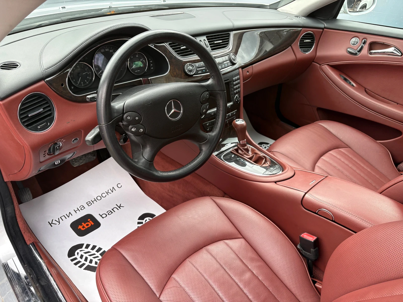 Mercedes-Benz CLS 320 * ЛИЗИНГ БЕЗ ДОКАЗАН ДОХОД* БАРТЕР*  - изображение 9