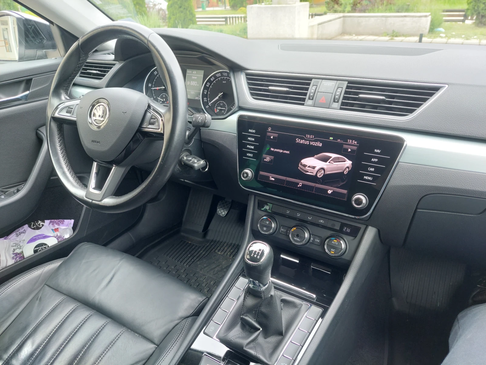 Skoda Superb TDI Exclusive Full, снимка 14 - Автомобили и джипове - 55438345