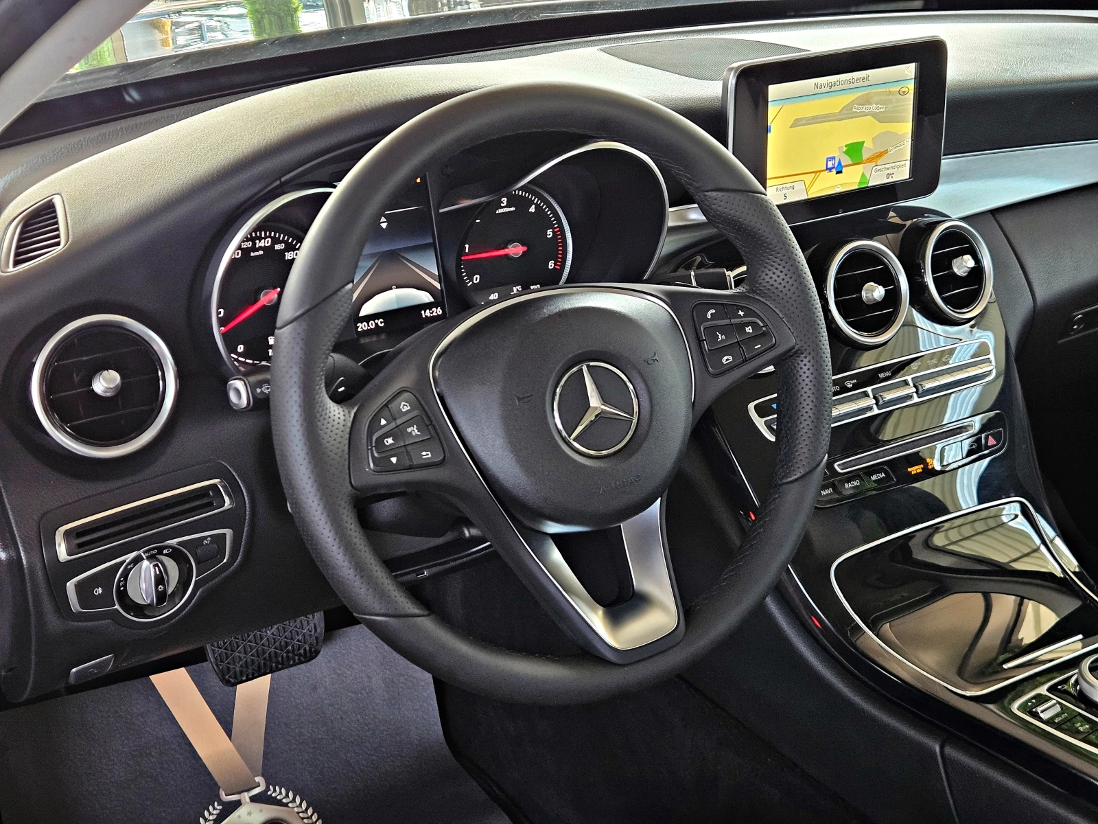 Mercedes-Benz C 220 AMG/GERMANY/7G-TRONIC/KEYLESS GO/BURMESTER/LIZING | Mobile.bg � ����������� 11