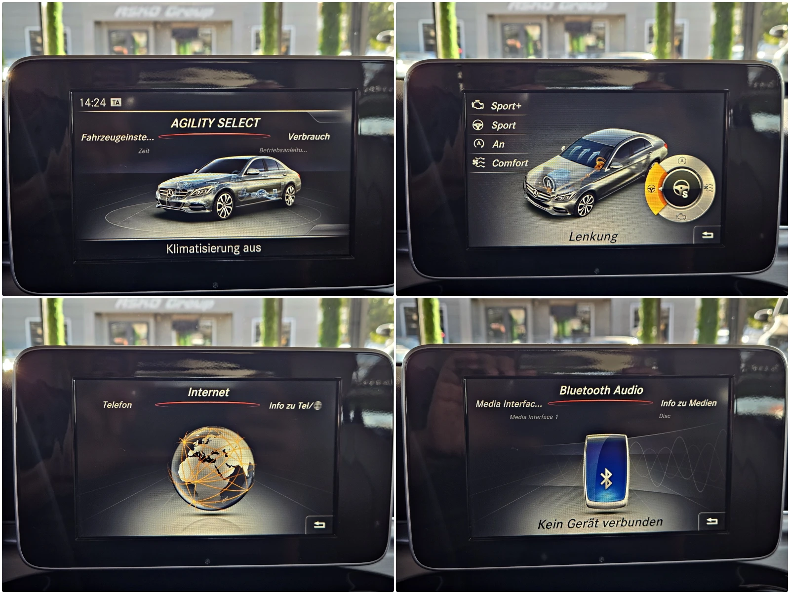 Mercedes-Benz C 220 AMG/GERMANY/7G-TRONIC/KEYLESS GO/BURMESTER/LIZING | Mobile.bg � ����������� 14