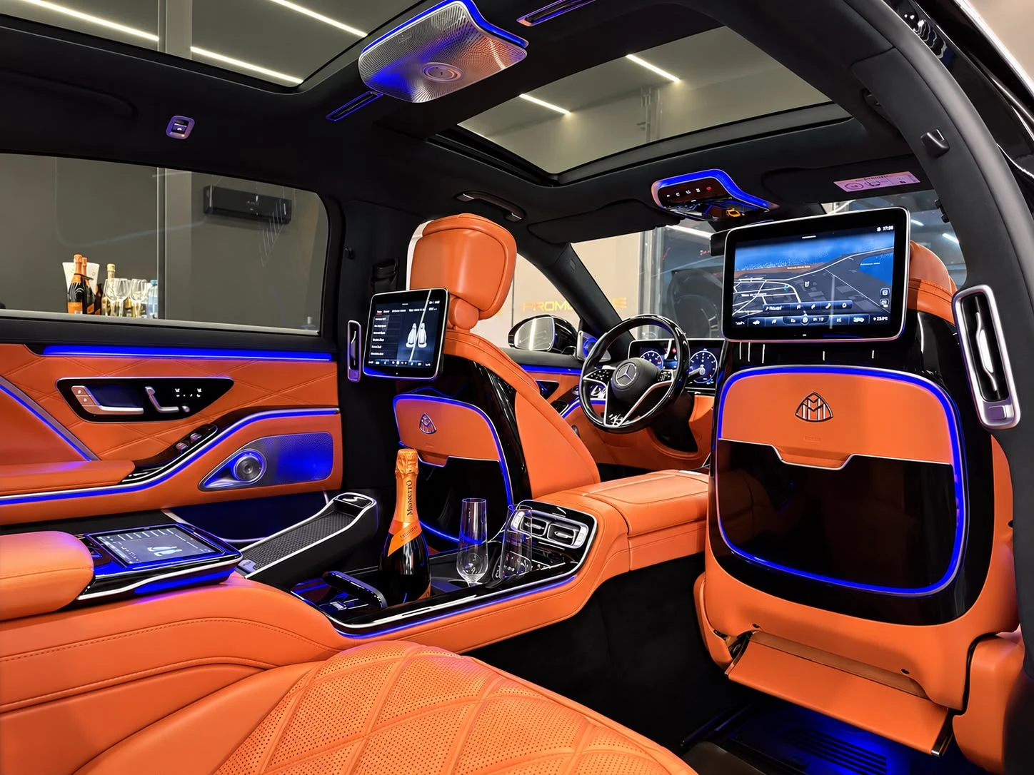 Mercedes-Benz S 580 Maybach* L* 4M* 4D Burm* Full* TV* Pano* ������ | Mobile.bg � ����������� 15
