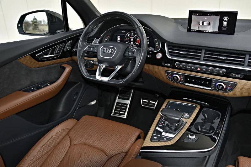 Audi SQ7 4.0 V8T MATRIX 21 PANO 360 EXCLUSIVE  FULL , снимка 10 - Автомобили и джипове - 49471522