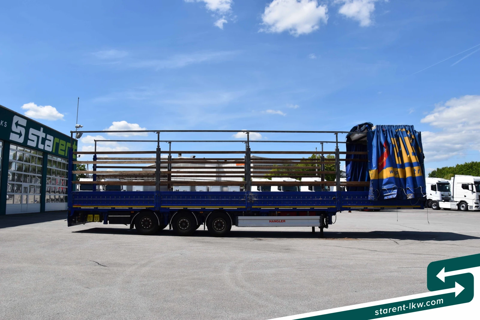 Полуремарке Fliegl TR26158, снимка 6 - Ремаркета - 54639301
