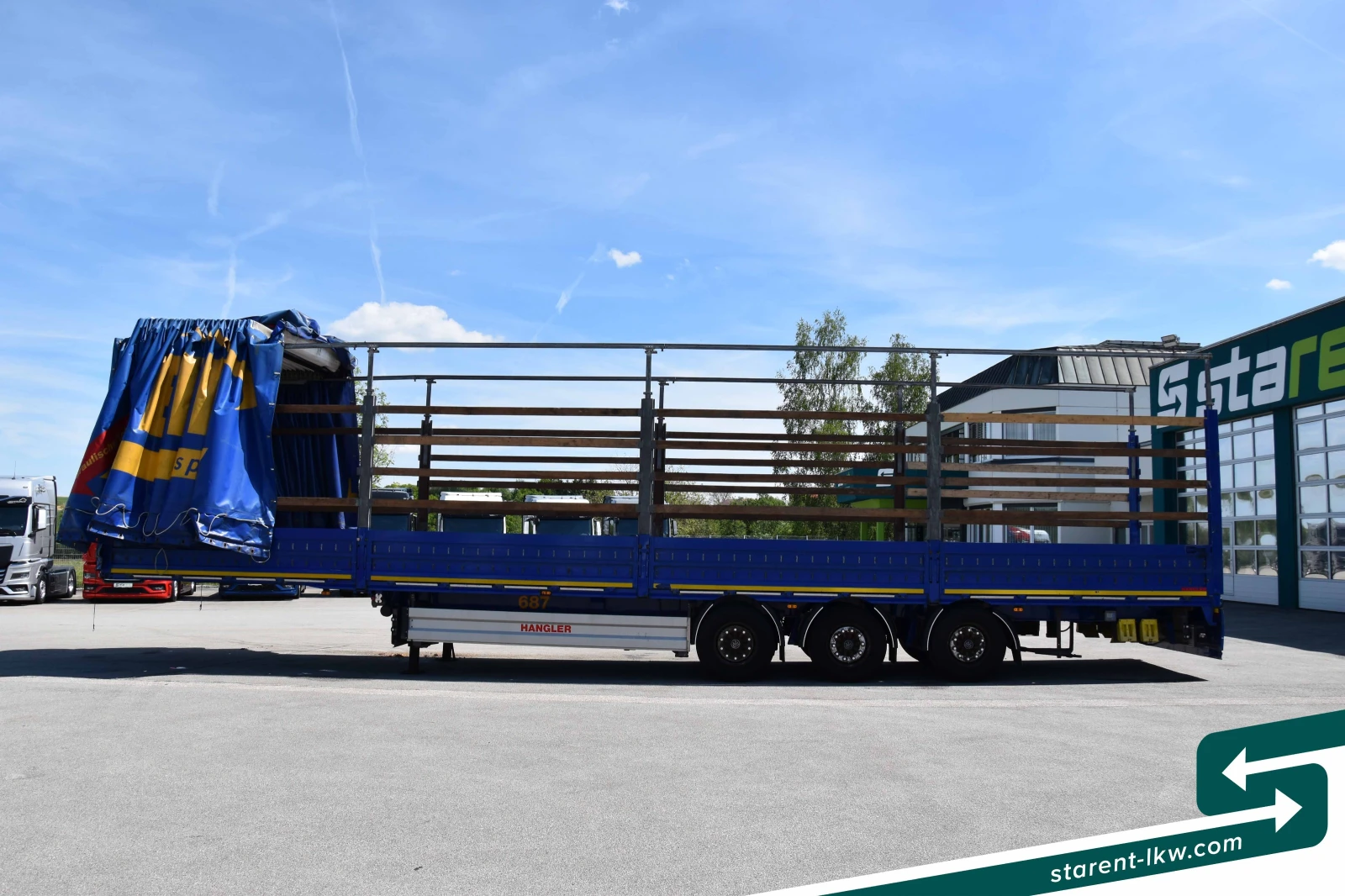 Полуремарке Fliegl TR26158, снимка 10 - Ремаркета - 54639301