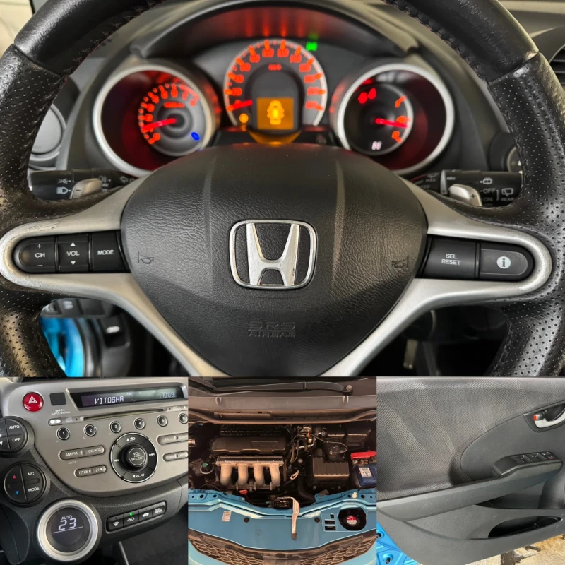 Honda Jazz 1, 4i-VTEC* АВТОМАТИК* 100 КС* ИТАЛИЯ, снимка 13 - Автомобили и джипове - 53190683