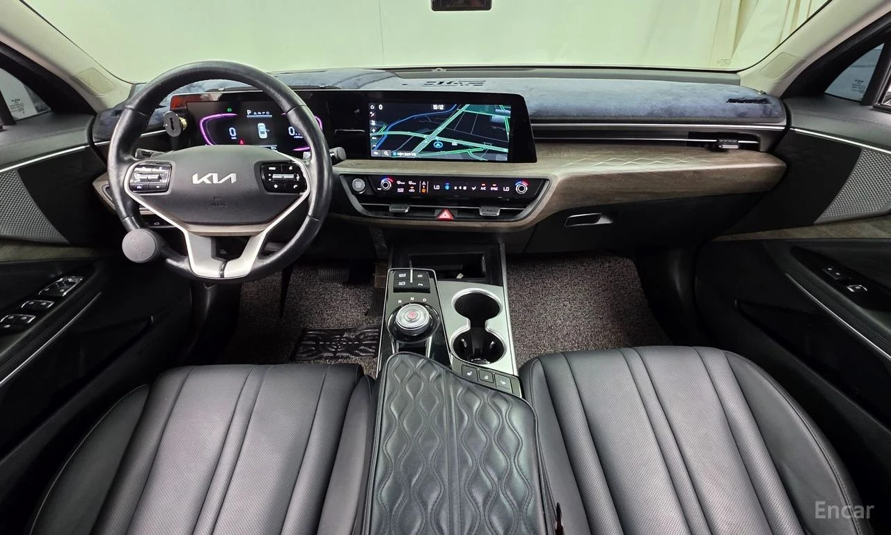 Kia K8 3.5* LPG* ПОДГРЕВ* ОБДУХВАНЕ* 360КАМЕРА* КЕЙЛЕС* , снимка 7 - Автомобили и джипове - 56075928