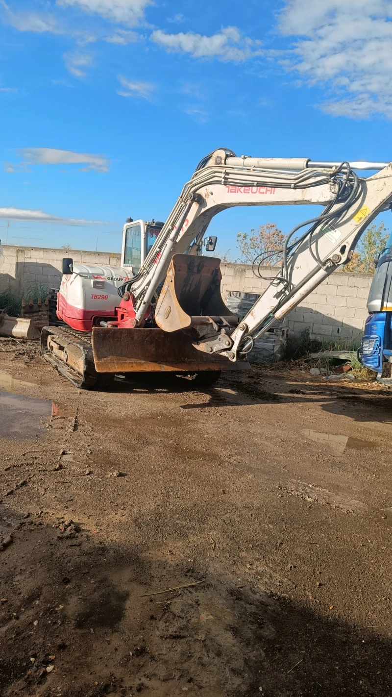 Багер Takeuchi TB290, снимка 2 - Индустриална техника - 52229209