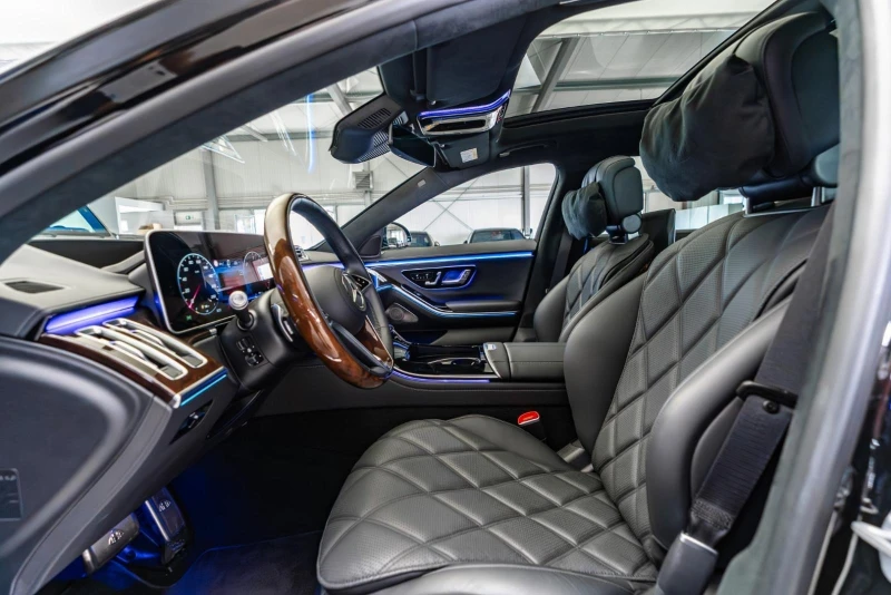 Mercedes-Benz S 580 e/MAYBACH/PLUG-IN/BURM/PANO/HEAD UP/TV/EXECUTIVE/, снимка 7 - Автомобили и джипове - 51930404
