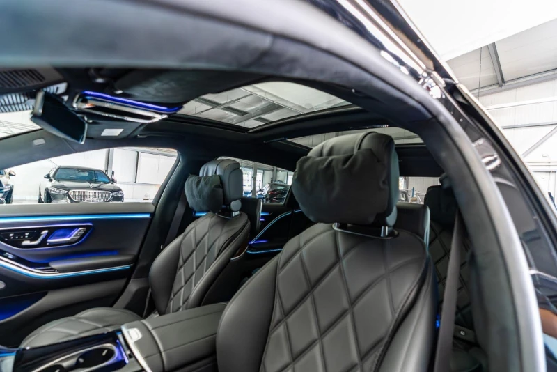Mercedes-Benz S 580 e/MAYBACH/PLUG-IN/BURM/PANO/HEAD UP/TV/EXECUTIVE/, снимка 8 - Автомобили и джипове - 51930404