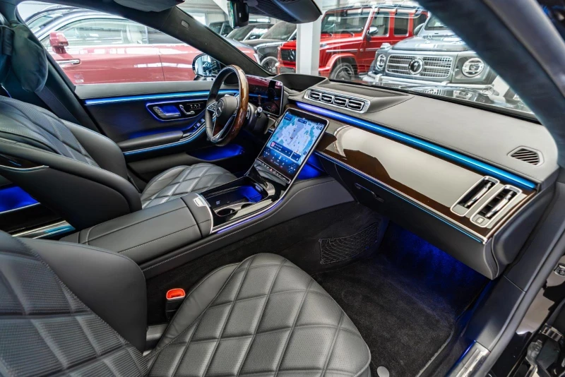 Mercedes-Benz S 580 e/MAYBACH/PLUG-IN/BURM/PANO/HEAD UP/TV/EXECUTIVE/, снимка 10 - Автомобили и джипове - 51930404
