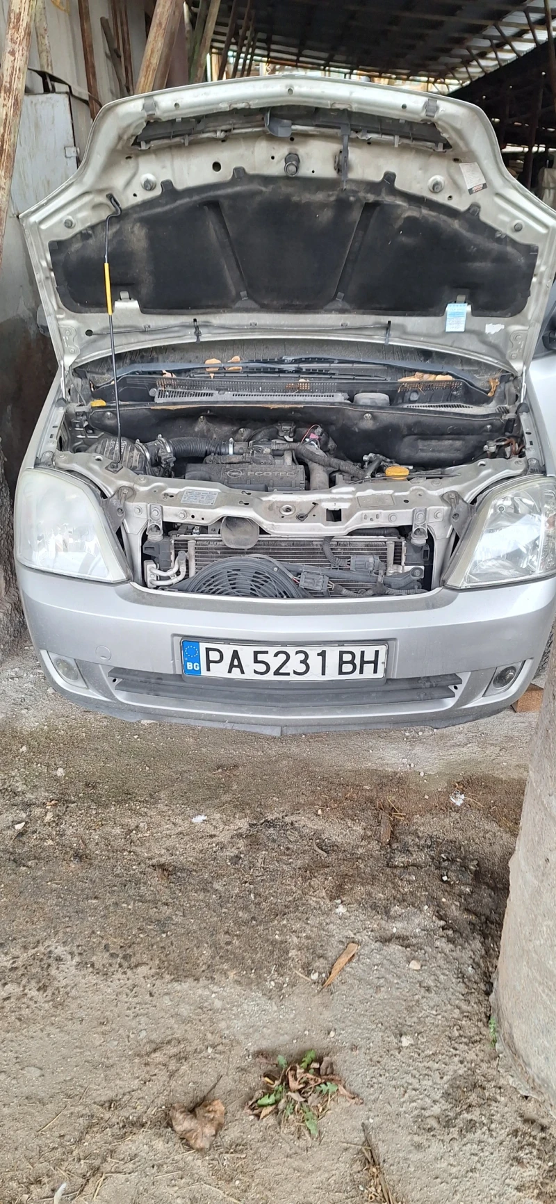 Opel Meriva 1.7 DCTI, снимка 10 - Автомобили и джипове - 53220041