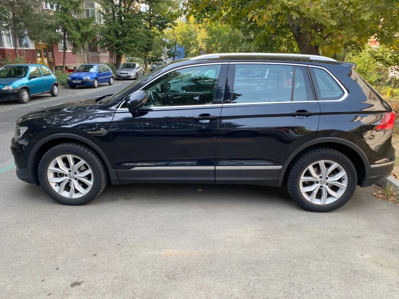 VW Tiguan Highline 2.0 TDI 4МОТION BMT+ 4 зимни гуми Micheli, снимка 3 - Автомобили и джипове - 47043248