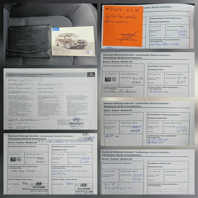 Hyundai IX35 2.0i AUTOMAT 4X4 163ps EURO5b 165573km, снимка 17 - Автомобили и джипове - 53141655