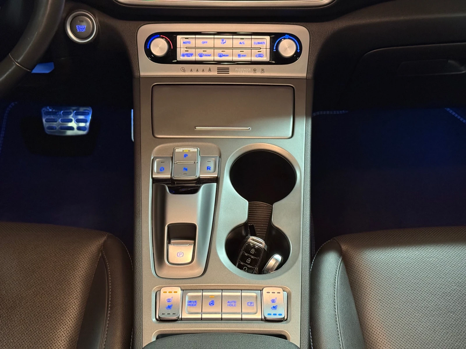 Hyundai Kona /PRIME\ 64 KWh 204 hp Гаранция Blue Linc  , снимка 17 - Автомобили и джипове - 54620827