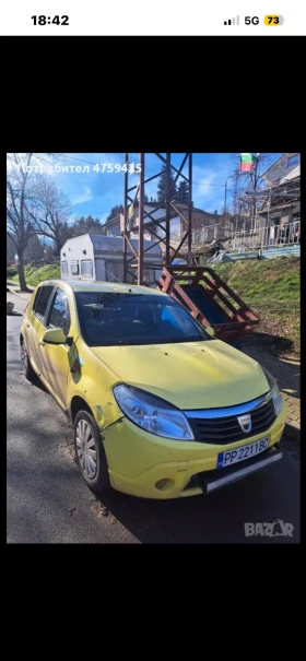 Dacia Sandero 1.4 MPI, снимка 1