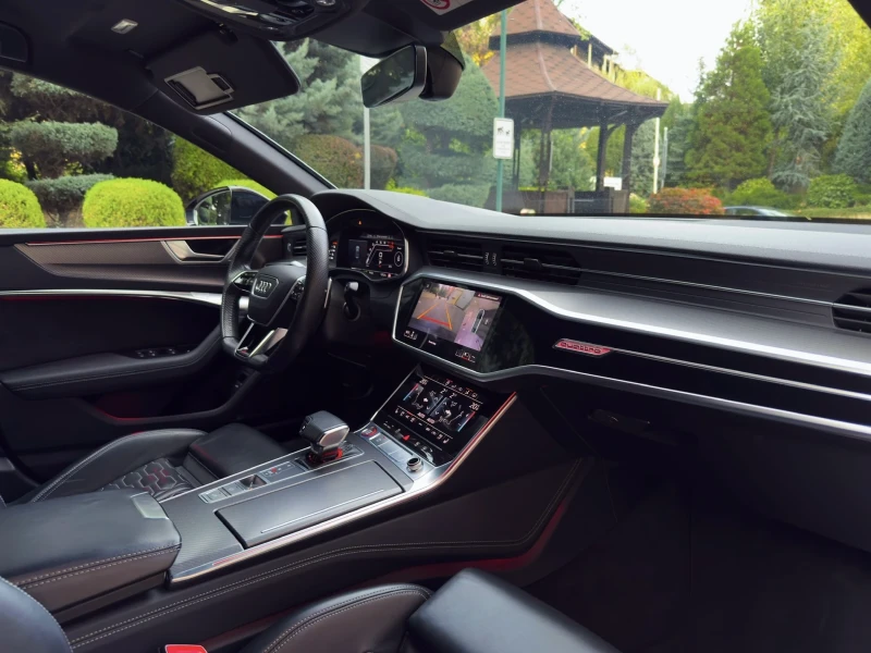 Audi Rs7 * TANGO RED* CARBON CERAMIC* LASER* MAXTON* ЛИЗИНГ, снимка 12 - Автомобили и джипове - 51624382