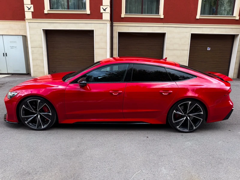 Audi Rs7 * TANGO RED* CARBON CERAMIC* LASER* MAXTON* ЛИЗИНГ, снимка 8 - Автомобили и джипове - 51624382