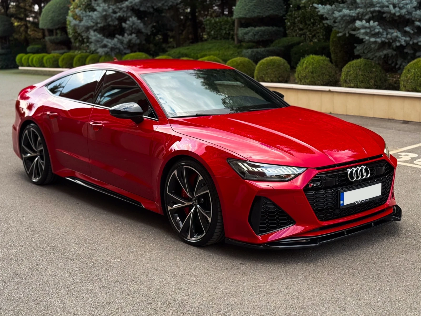 Audi Rs7 * TANGO RED* CARBON CERAMIC* LASER* MAXTON* ЛИЗИНГ, снимка 1