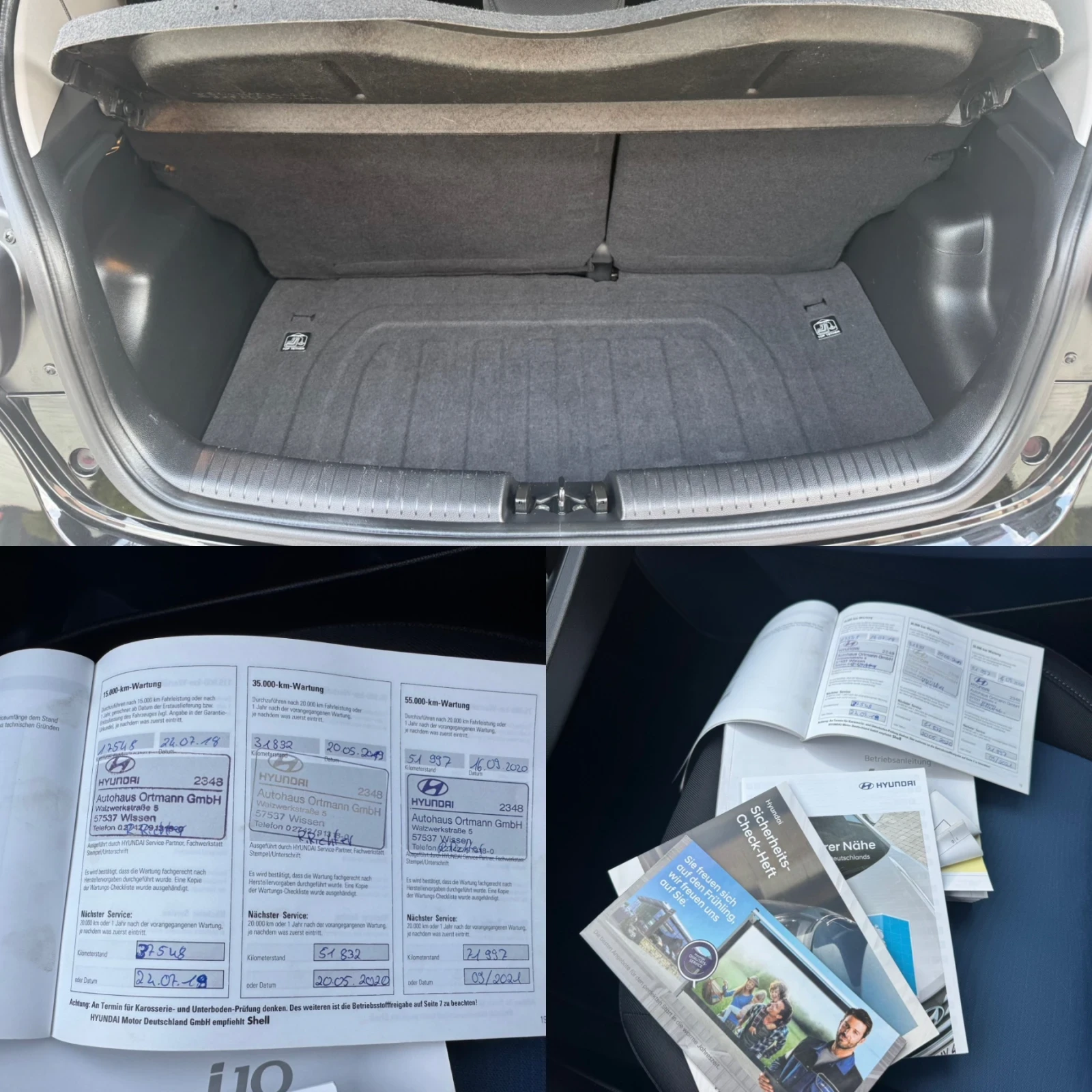 Hyundai I10 BlueTrend NAVI SERVIZ , снимка 16 - Автомобили и джипове - 54125482