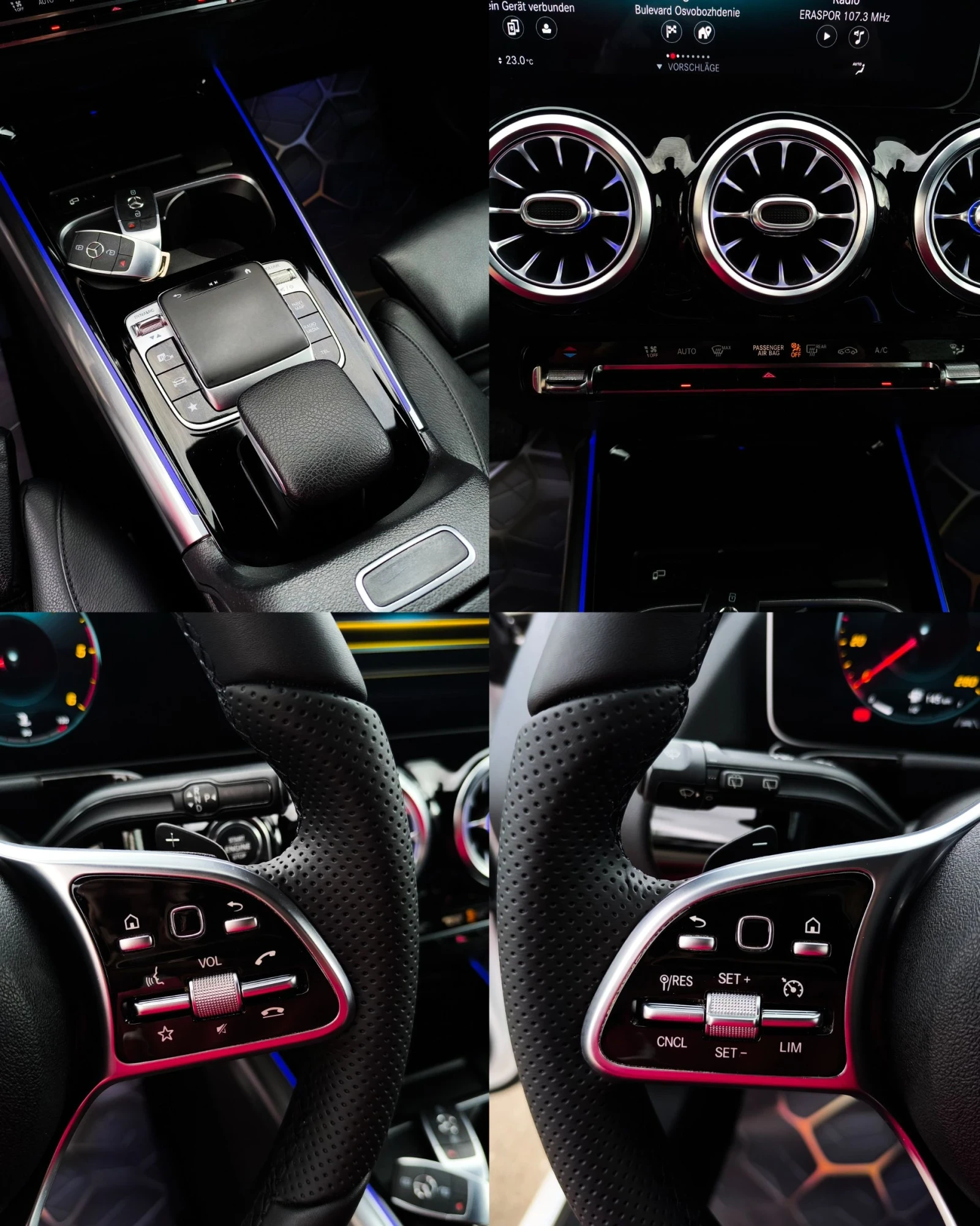 Mercedes-Benz B 200 D AMG-LINE LED MEMORY CAMERA GERMANY, снимка 14 - Автомобили и джипове - 54280720