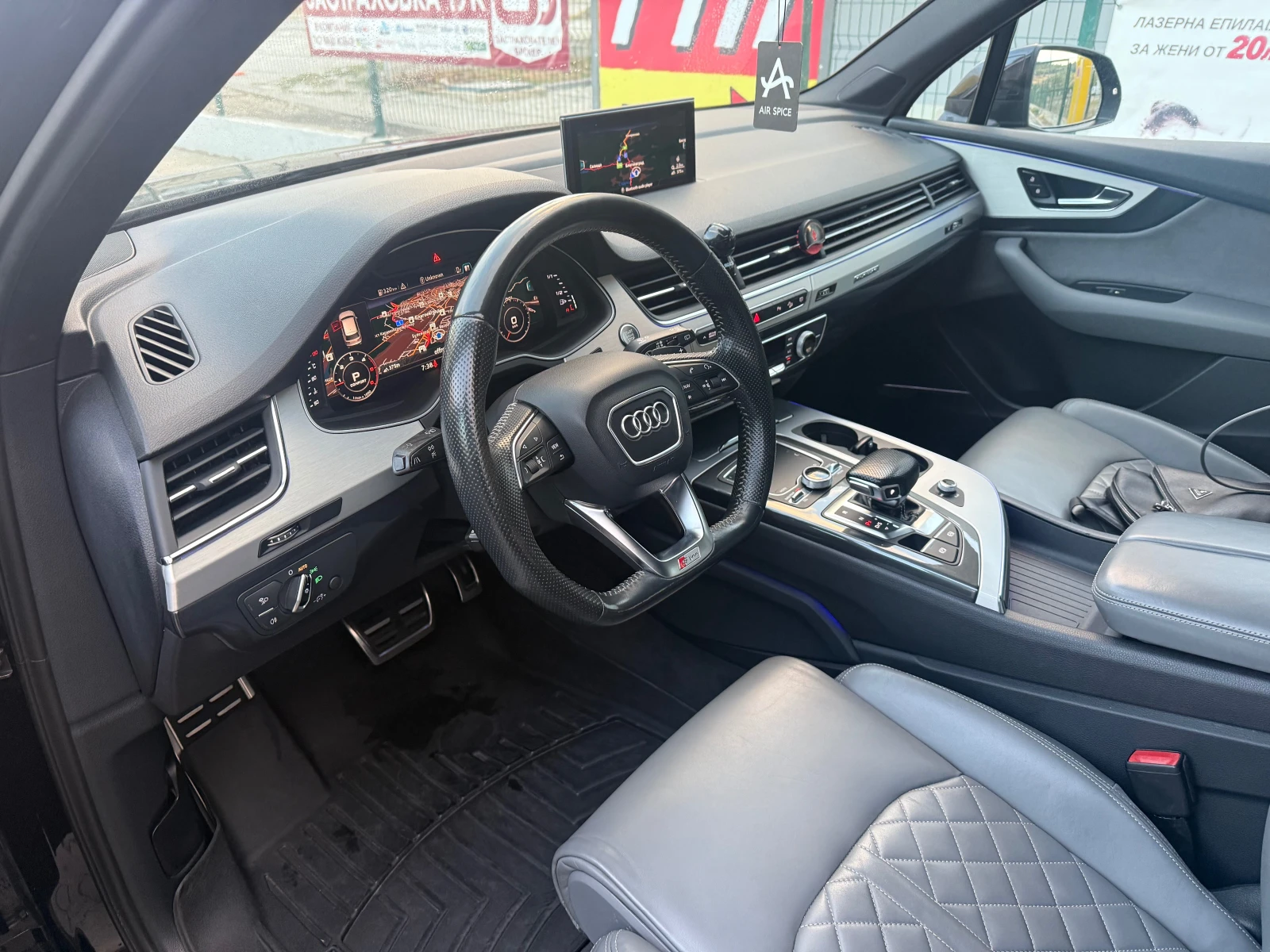Audi Q7 3.0TDI S-LINE LIZING!!!!!!!!!!!!, снимка 11 - Автомобили и джипове - 56247964