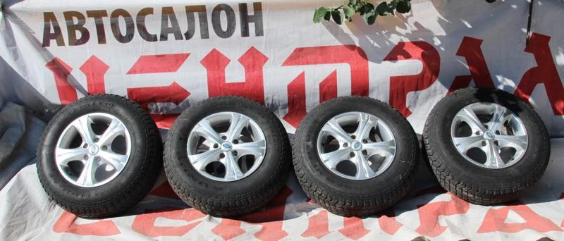 Гуми с джанти Kenda 195/100R15, снимка 1 - Гуми и джанти - 46033379