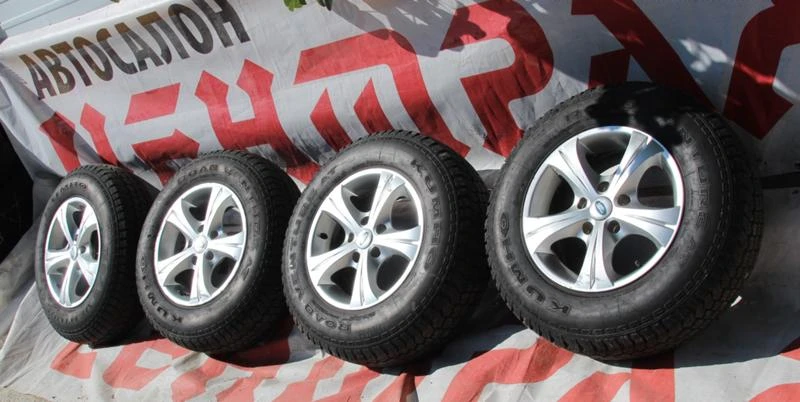 Гуми с джанти Kenda 195/100R15, снимка 2 - Гуми и джанти - 46033379