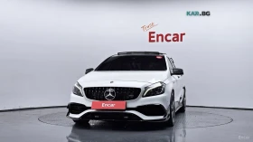 Mercedes-Benz A45 AMG 4MATIC* КОЖА* ПОДГРЕВ* ПАНОРАМА* КАМЕРА* NAVI* , снимка 3