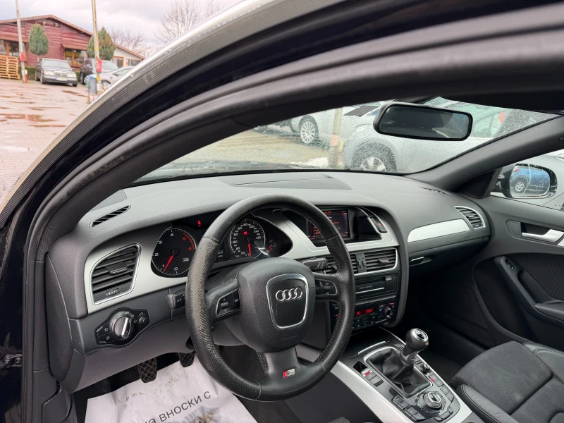 Audi A4 2.0TDI S-LINE NAVI/KOJA EURO 5, снимка 11 - Автомобили и джипове - 52089996