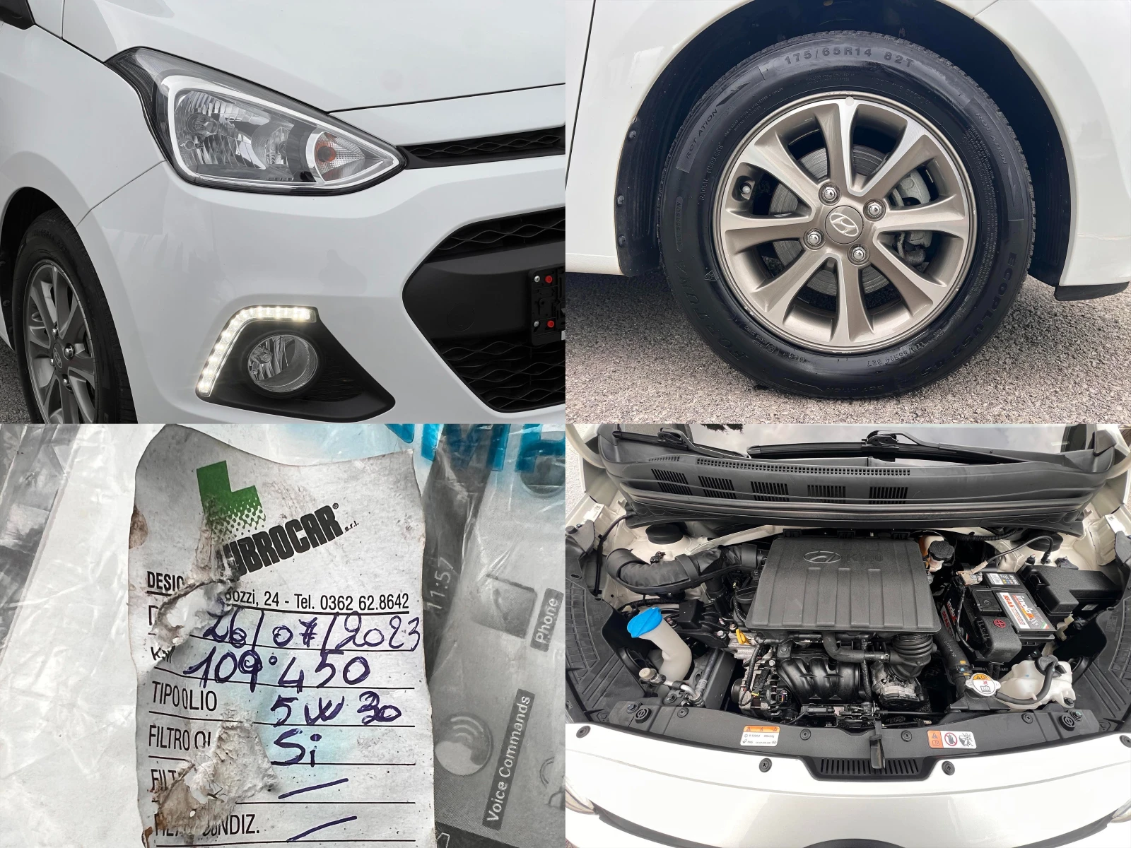 Hyundai I10 1.0i EURO5 НАПЪЛНО ОБСЛУЖЕН, снимка 17 - Автомобили и джипове - 54045503
