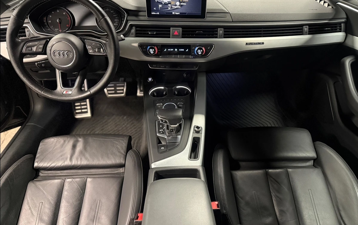 Audi A5 QUATTRO* 45TFSI* SLINE* КАМЕРИ* ШИБИДАХ* , снимка 5 - Автомобили и джипове - 54240523