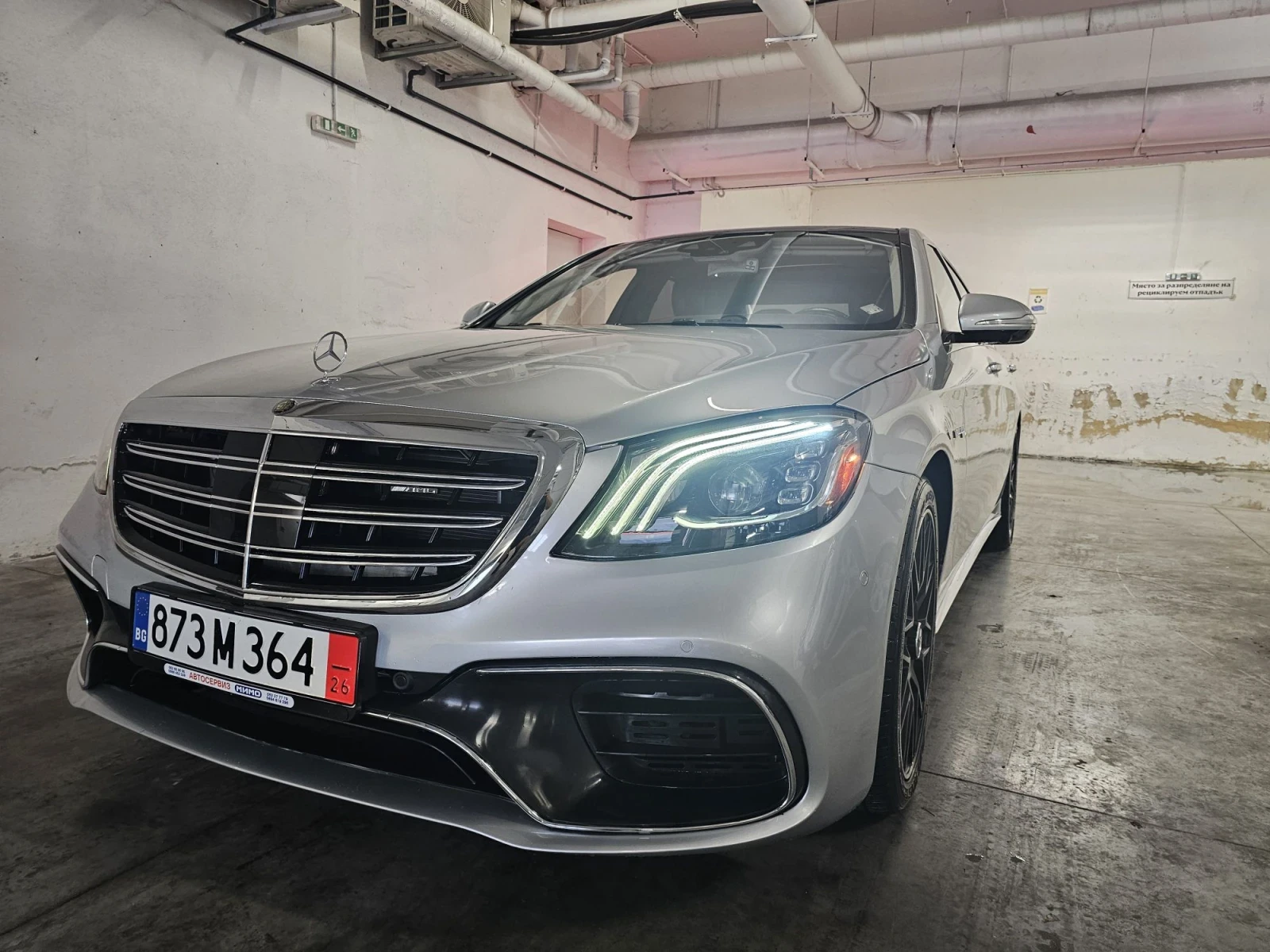 Mercedes-Benz S 63 AMG 80000км!, снимка 2 - Автомобили и джипове - 56013124