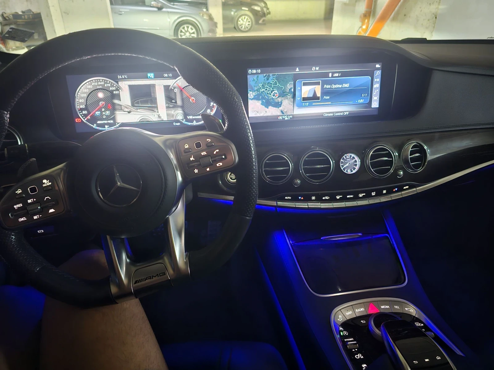 Mercedes-Benz S 63 AMG 80000км!, снимка 5 - Автомобили и джипове - 55932484