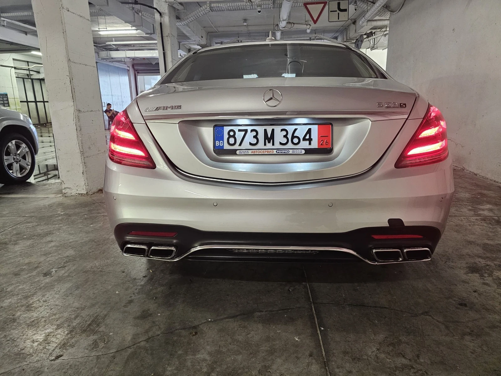 Mercedes-Benz S 63 AMG 80000км!, снимка 4 - Автомобили и джипове - 56013124