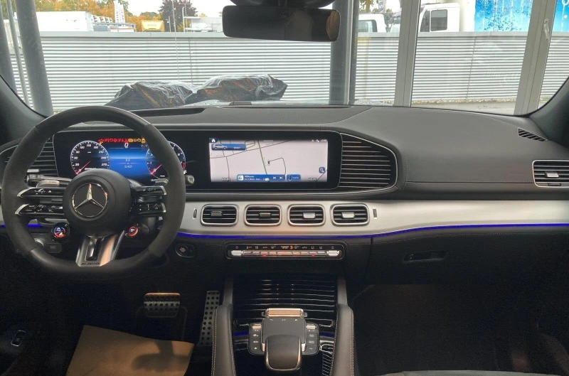 Mercedes-Benz GLS 63 AMG /4-MATIC/FACELIFT/BURM/PANO/ACTIVE RIDE/HEAD UP/TV, снимка 14 - Автомобили и джипове - 52049722