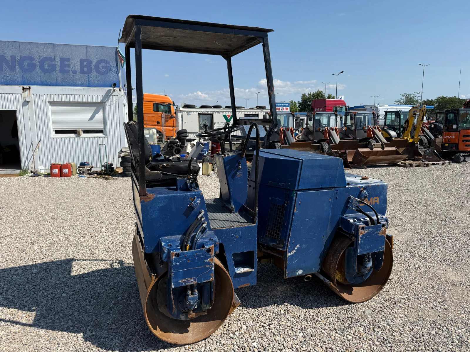 Валяк BOMAG BW 120 AD, снимка 4 - Индустриална техника - 55176548
