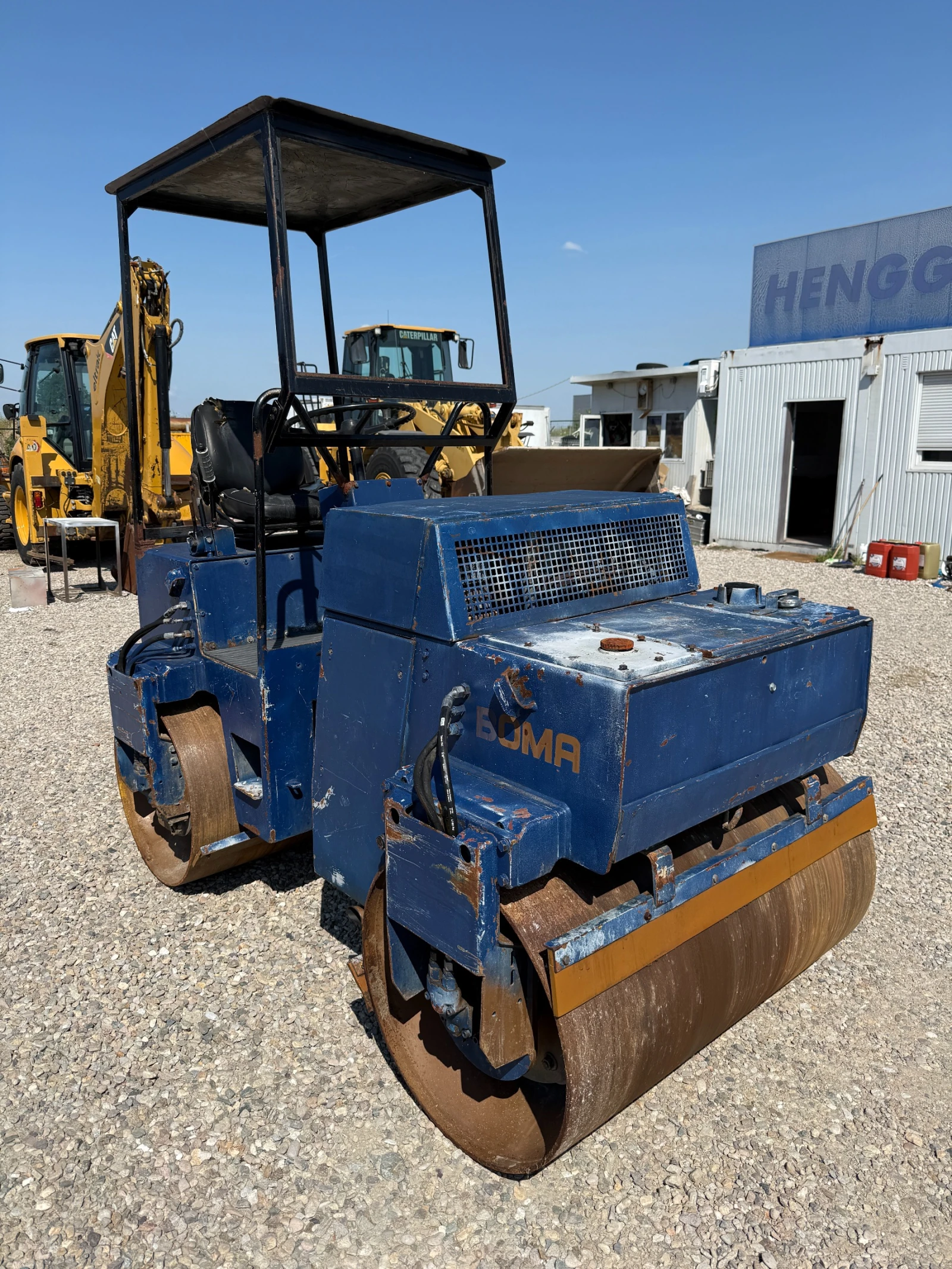 Валяк BOMAG BW 120 AD, снимка 3 - Индустриална техника - 55176548