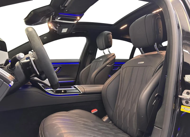 Mercedes-Benz S 63 AMG E-PERF./791HP/NIGHT-P./CARBON/360CAM/ACC/PANO/828f, снимка 8 - Автомобили и джипове - 52041313