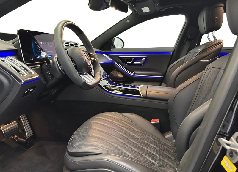 Mercedes-Benz S 63 AMG E-PERF./791HP/NIGHT-P./CARBON/360CAM/ACC/PANO/828f, снимка 9 - Автомобили и джипове - 52041313