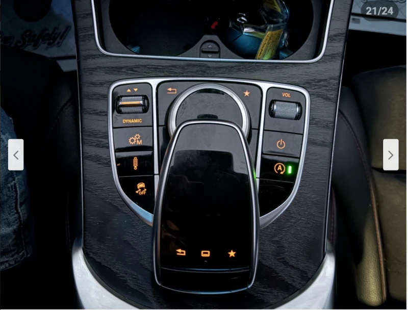 Mercedes-Benz C 450 AMG 4MATIC* BURMESTER* АВТОПИЛОТ* КАМЕРА* КЕЙЛЕС* , снимка 13 - Автомобили и джипове - 52377626