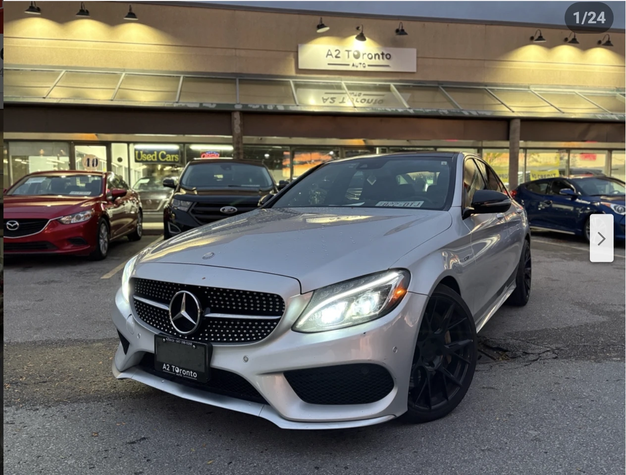Mercedes-Benz C 450 AMG 4MATIC* BURMESTER* * * *  | Mobile.bg   1