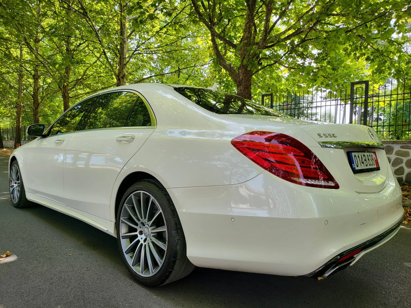 Mercedes-Benz S 500 Long AMG OPTIC* 360* BURMESTER! 150 000 km - VIN N, снимка 14 - Автомобили и джипове - 54190010