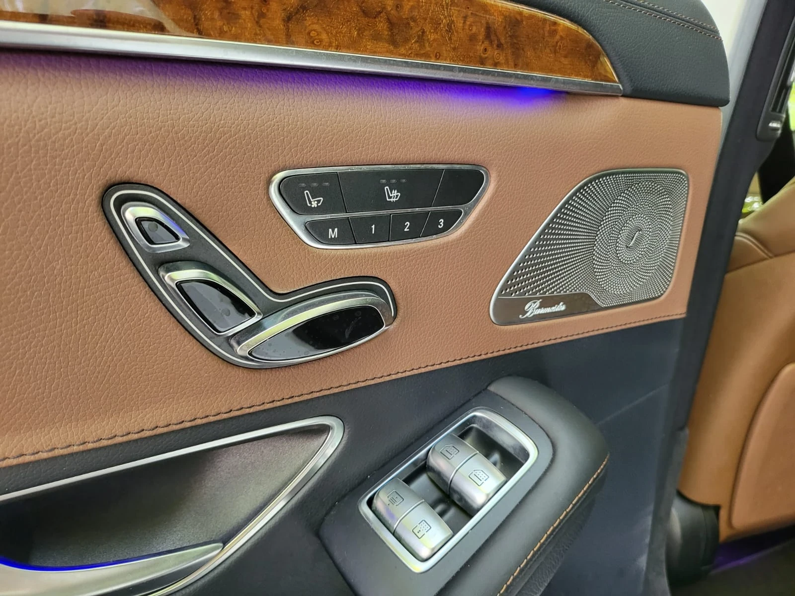 Mercedes-Benz S 500 Long AMG OPTIC* 360* BURMESTER! 150 000 km - VIN N, снимка 15 - Автомобили и джипове - 54190010