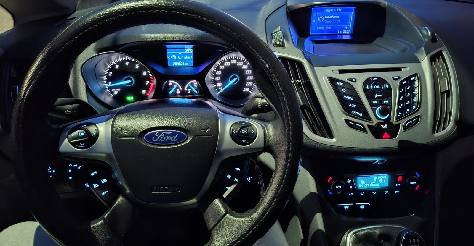 Ford C-max 1, 6 16V, снимка 11 - Автомобили и джипове - 54182440