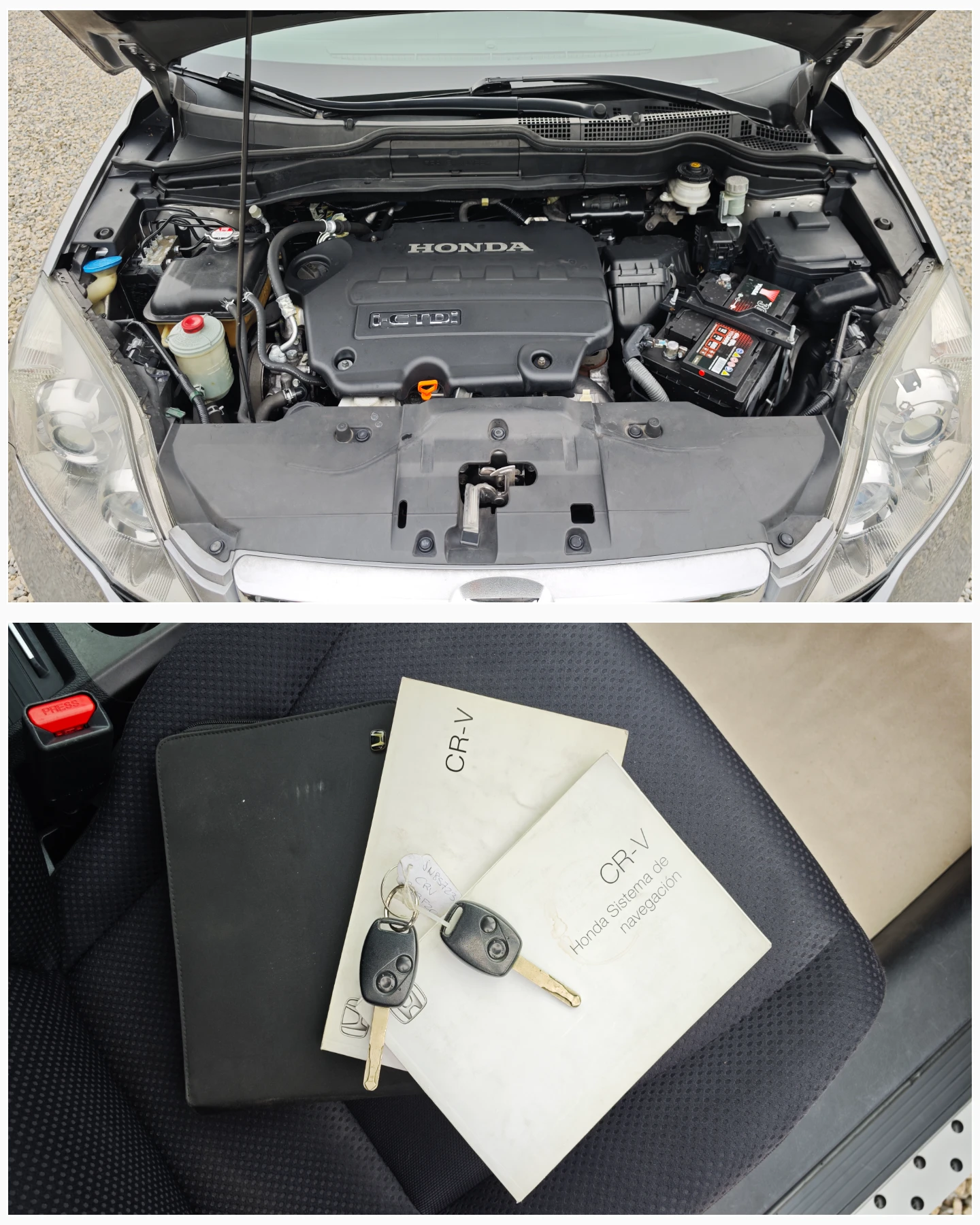 Honda Cr-v НОВИ ДЖАНТИ/НОВИ ГУМИ/СПОЙЛЕР/СТЕПЕНКИ/NAV/DVD/KAM - изображение 10