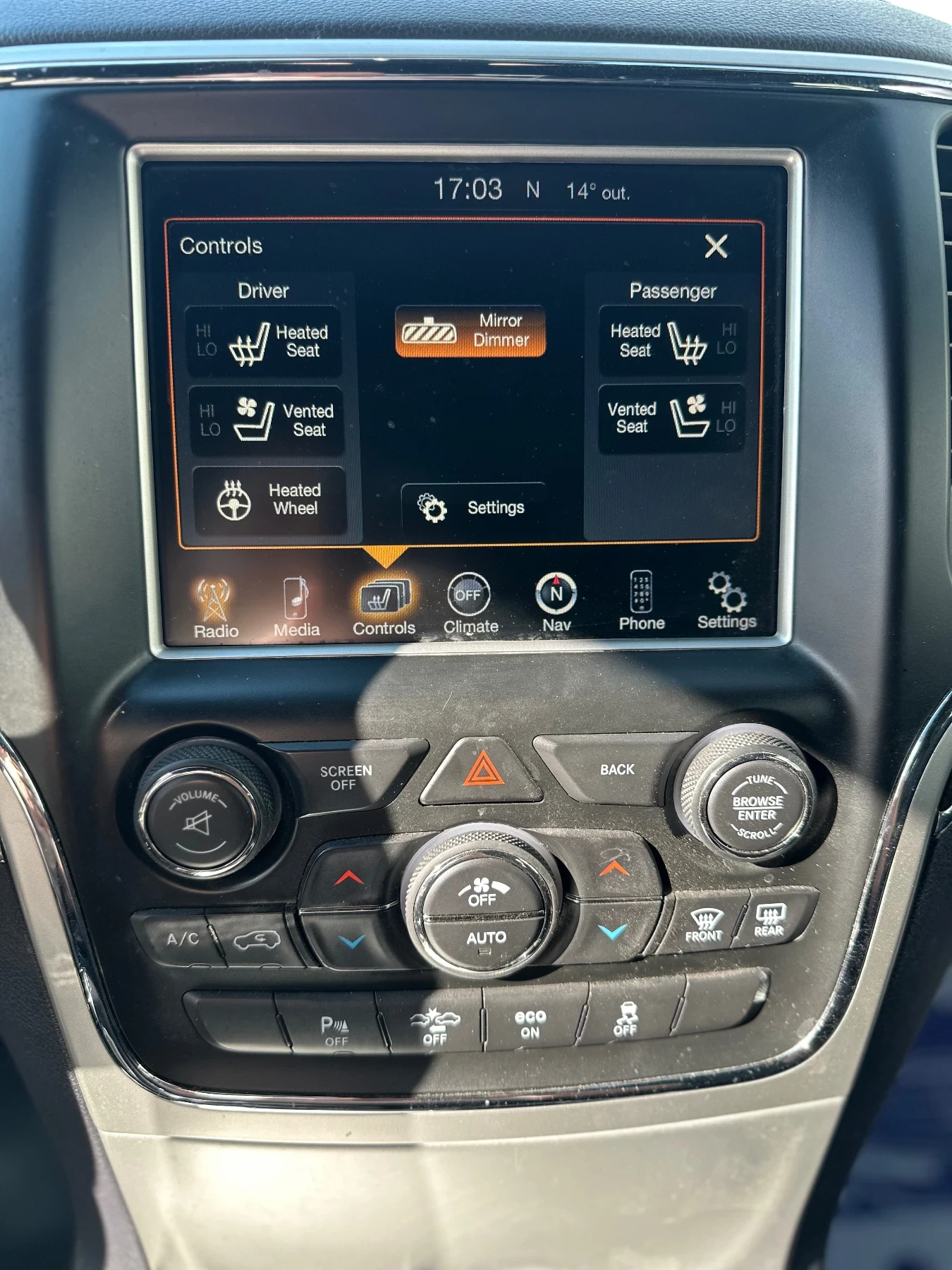 Jeep Grand cherokee * OVERLAND* 3.0D* SWISS* , снимка 11 - Автомобили и джипове - 54125590