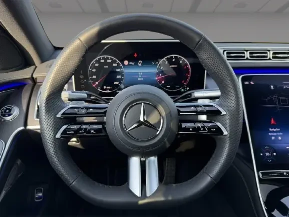 Mercedes-Benz S 500 Long 4Matic = AMG Line = Гаранция, снимка 8 - Автомобили и джипове - 53779548