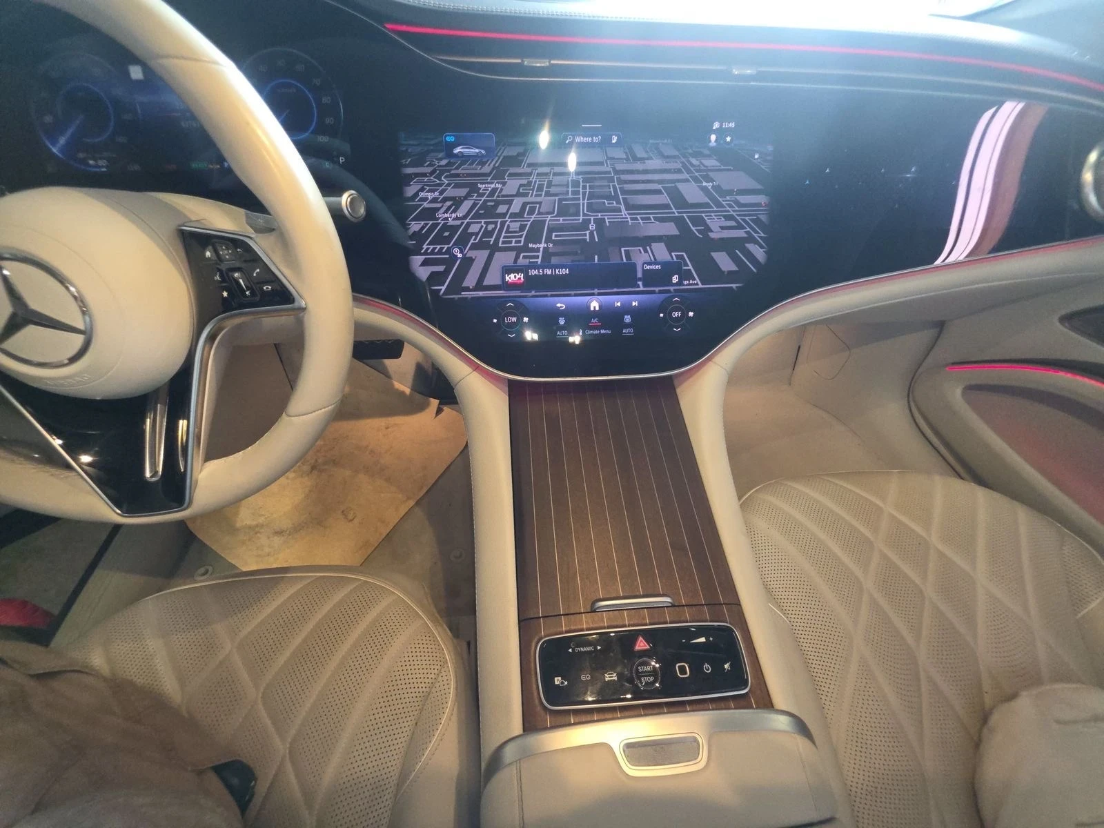 Mercedes-Benz EQS 580 AMG-pkg* Hyperscreen* Massage* Burmester* Full, снимка 11 - Автомобили и джипове - 54193417